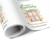 不動産屋のクリスマス｜心がある場所がホーム ラッピングペーパー (ロールコーナー)