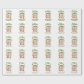 不動産屋のクリスマス｜心がある場所がホーム ラッピングペーパー (フラット)