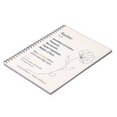 不動産屋のジョーク辞書の定義 ノートブック (左側)