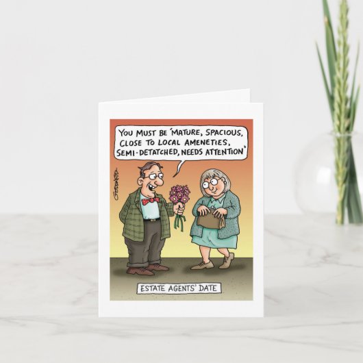 不動産屋のデートカード カード (正面)