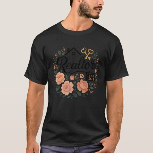 不動産屋 不動産屋 Tシャツ (正面)