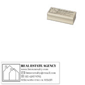 不動産屋 賃貸 家 引っ越し 新居 ラバースタンプ (押印)