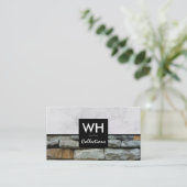 不動産投資 | 実在地 名刺 (スタンド正面)