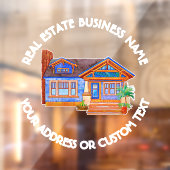 不動産業およびビジネス不動産仲介業者エージェント名 ウィンドウサイン (シート2)