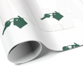 不動産業ロゴティッシュペーパー ラッピングペーパー (ロールコーナー)