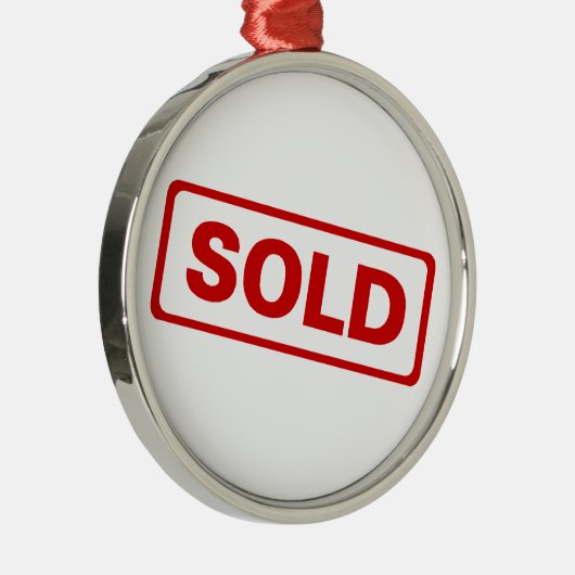 不動産業者のクリスマスのオーナメント メタルオーナメント (右)