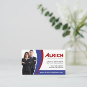 不動産業者の名刺 名刺 (スタンド正面)