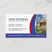 不動産業者の名刺 名刺 (裏面)