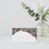 不動産業者の名刺 名刺 (スタンド正面)