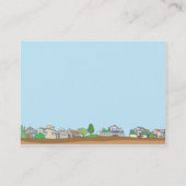 不動産業者の名刺 名刺 (裏面)