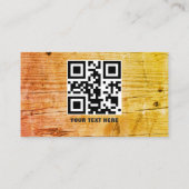 不動産業者の木工建築家具 名刺 (裏面)