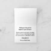 不動産業者は感謝していしています サンキューカード (内部)