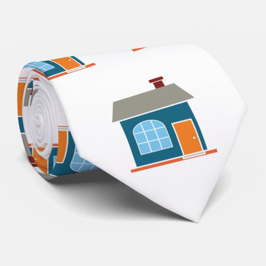 不動産業者 ネクタイ (ロール)