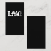 不動産業者: 販売された印の不動産仲介業者の特性愛 名刺 (正面/裏面)