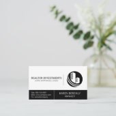 不動産業 | プロパティ管理 名刺 (スタンド正面)