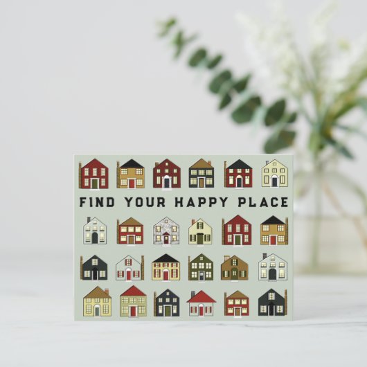 不動産業 ポストカード (スタンド正面)