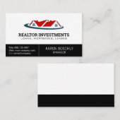 不動産業 | モーゲージ実在ハウス 名刺 (正面/裏面)