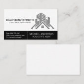 不動産業 |建物名刺 名刺 (正面/裏面)