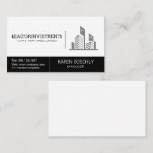 不動産業 | 財産管理業務 名刺 (正面/裏面)