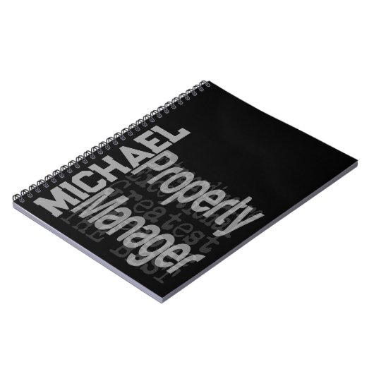 不動産管理人並外カスタム人 ノートブック (左側)