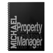 不動産管理人並外カスタム人 ノートブック (正面)