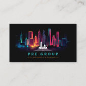 不動産開発投資会社 名刺 (正面)