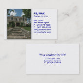 不動産階段家の名刺 名刺 (正面/裏面)