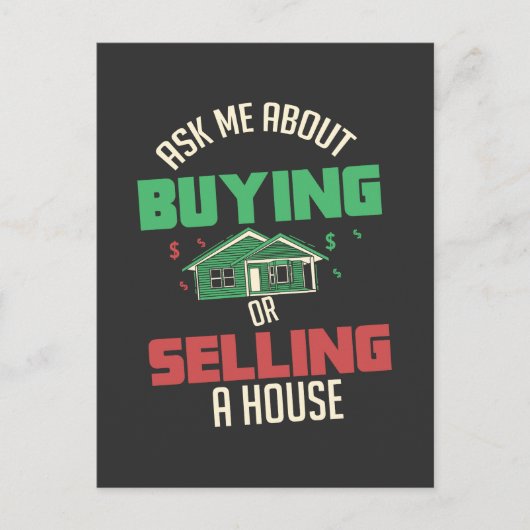 不動産 - お問い合わせください ポストカード (正面)