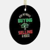 不動産 - お聞きください セラミックオーナメント (右)