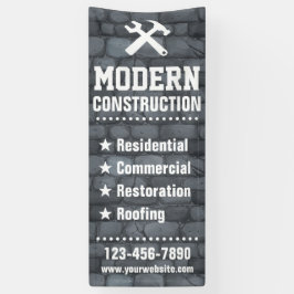 不動産|の建築業者|の建設会社 横断幕