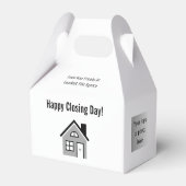 不動産 クロージングデーのお祝い フェイバーボックス (裏面サイド)