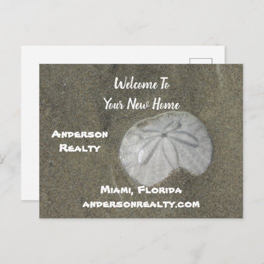 不動産 サンゴールドビーチ ホームセールス プロモ ポストカード (正面/裏面)