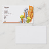 不動産-ビジネス 名刺 (正面/裏面)