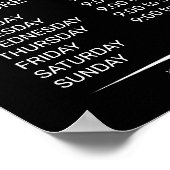 不動産 小売店営業時間サイン ポスター (角)