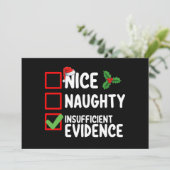 不十分ないけな証拠クリスマスリスト 招待状 (スタンド正面)