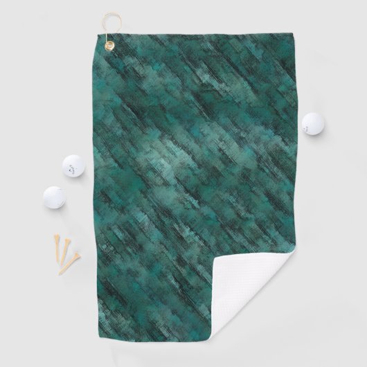 不十分なシアン石積み ゴルフタオル (インサイチュ)