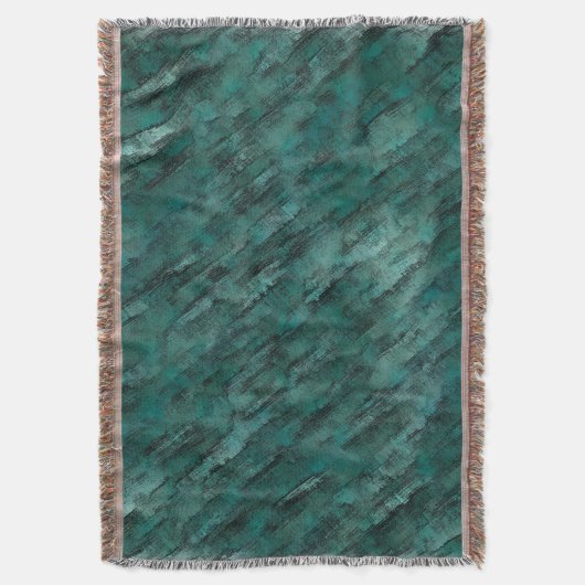 不十分なシアン石積み スローブランケット (正面縦)