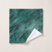 不十分なシアン石積み バスタオルセット (ウォッシュタオル)