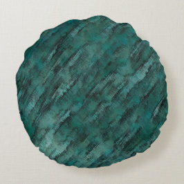 不十分なシアン石積み ラウンドクッション