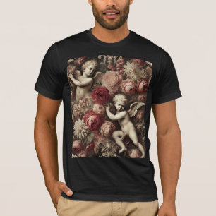 不協和音の天使たち - ゴシックウェアラブルアート Tシャツ