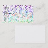 不協和音 名刺 (正面/裏面)