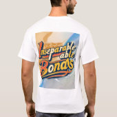 不可分ボンドTシャツデザイン(Zazzle) Tシャツ (裏面)