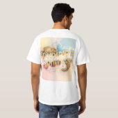 不可分ボンドTシャツデザイン(Zazzle) Tシャツ (裏面フル)