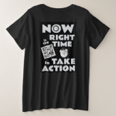 不可分光十二十プラス プラスサイズTシャツ (デザイン裏面)