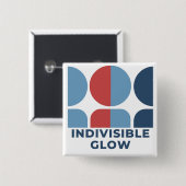 不可分光彩ボタン 缶バッジ (正面&裏面)