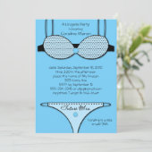 不可抗力ブルー 招待状 (スタンド正面)