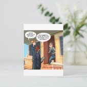 不可知宣教師おもしろい ポストカード (スタンド正面)