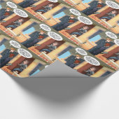 不可知宣教師おもしろい ラッピングペーパー (角)