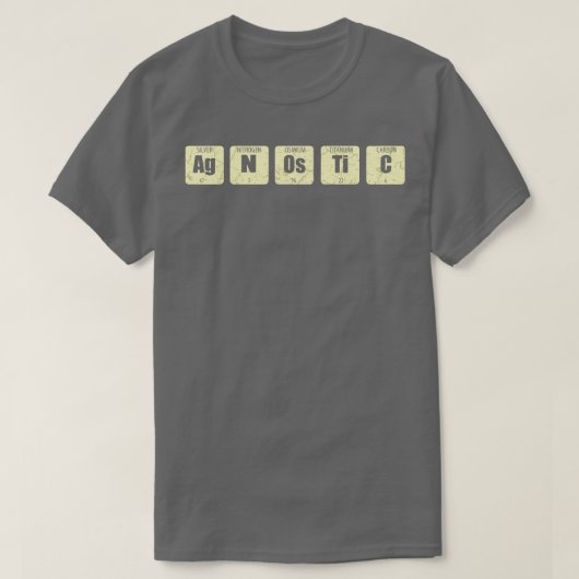 不可知的な Tシャツ (デザイン正面)