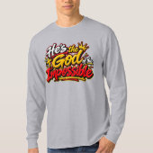 不可能なことの神様 Tシャツ (正面)